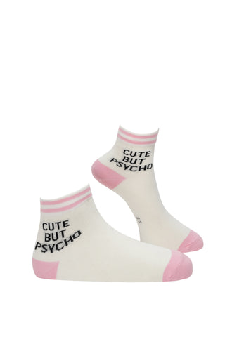 Cute but Psycho Ankle Length Socks