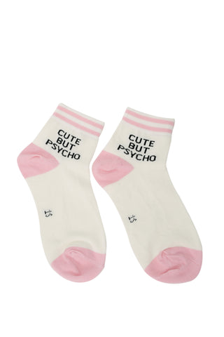 Cute but Psycho Ankle Length Socks