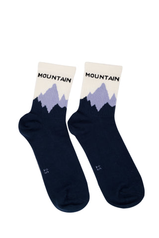 Mountain Mood High Ankle Socks