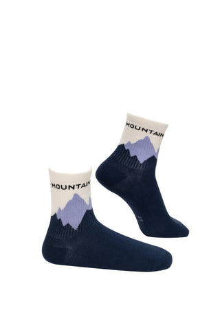 Mountain Mood High Ankle Socks