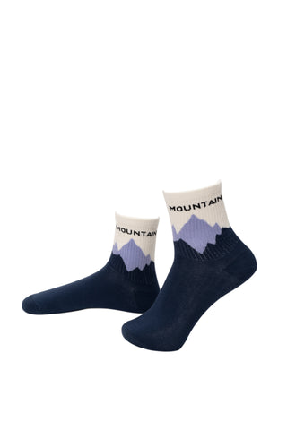 Mountain Mood High Ankle Socks