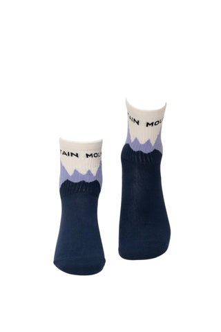 Mountain Mood High Ankle Socks